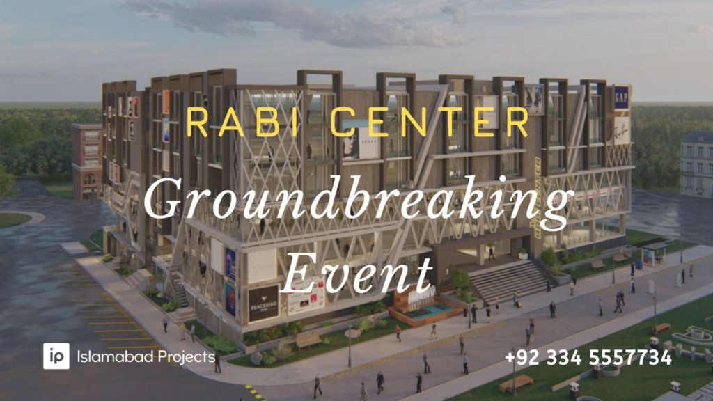 gulberg rabi center groundbreaking development work started