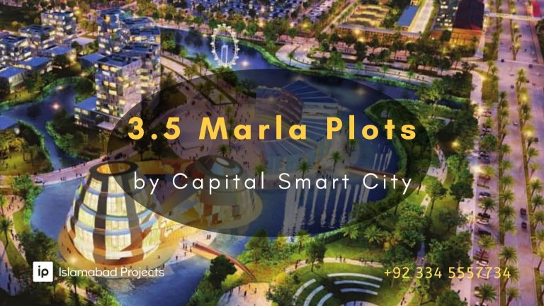 3.5 marla plots launched by Capital Smart City