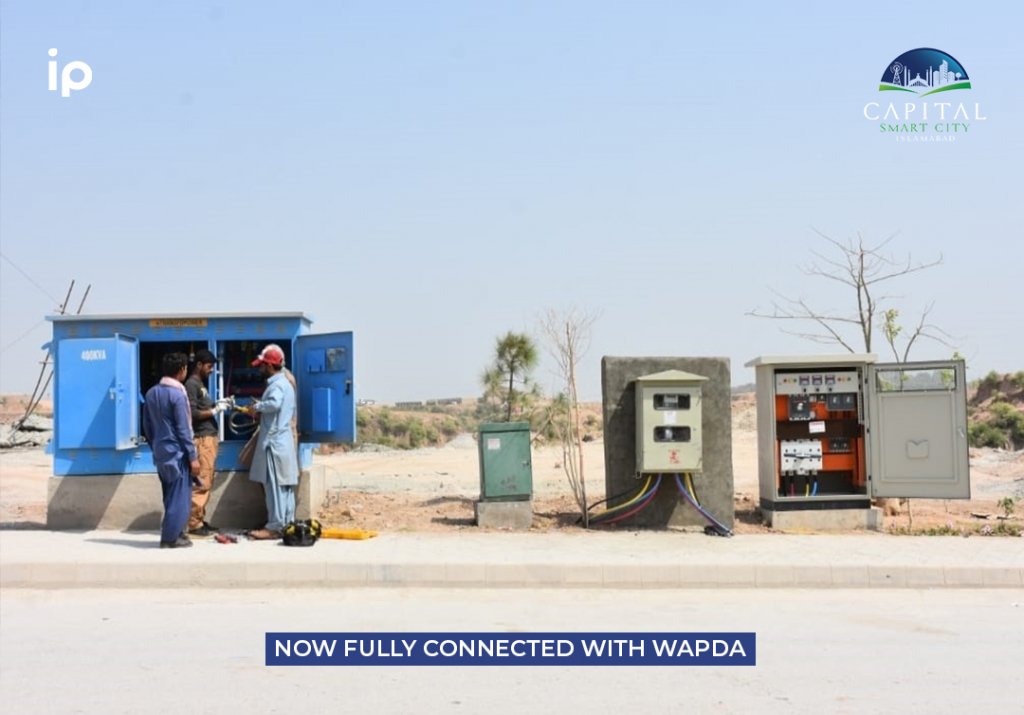 Capital smart city - now connected with WAPDA_A