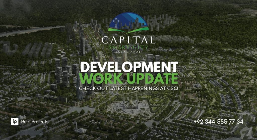 capital smart city latest development work updates