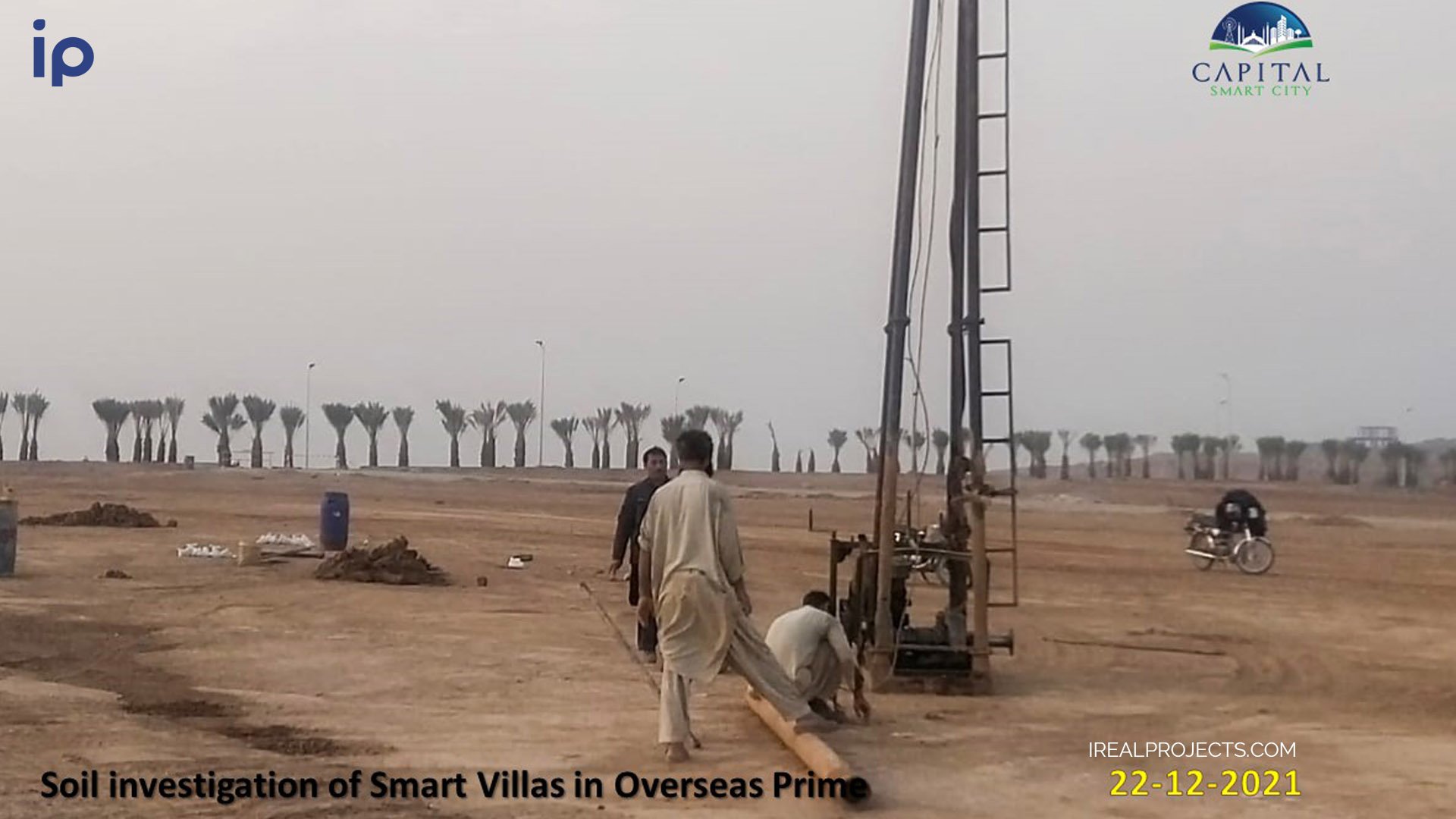soil testing for overseas prime villas - Capital Smart City development