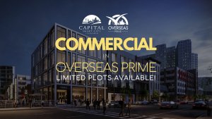 commercial plot launched in overseas prime - special discount
