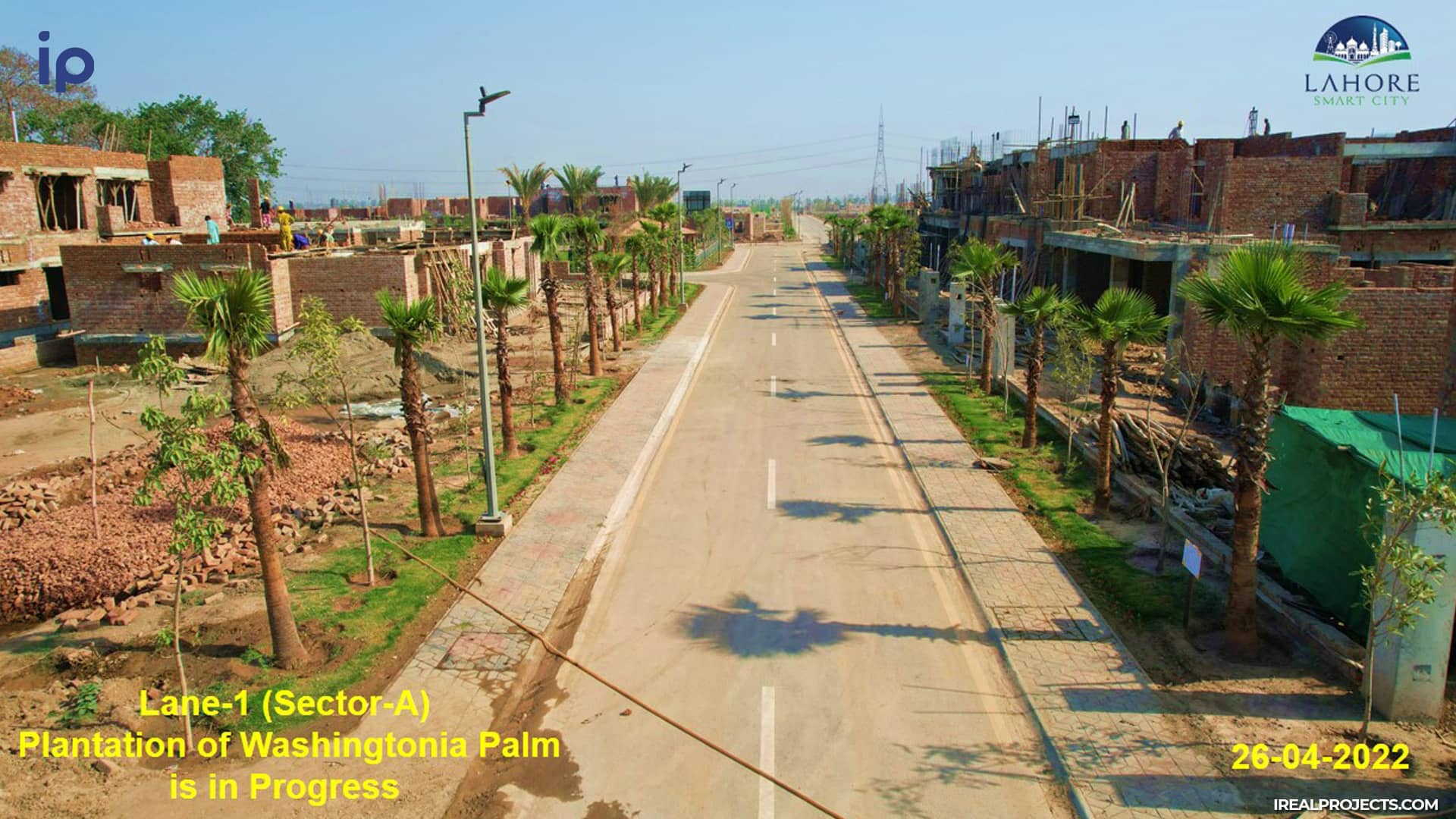 lane 1 under construction - Lahore Smart City