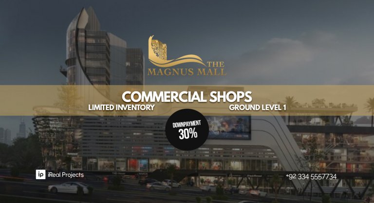 Limited Shops Available on Ground Level 1 in Magnus Mall