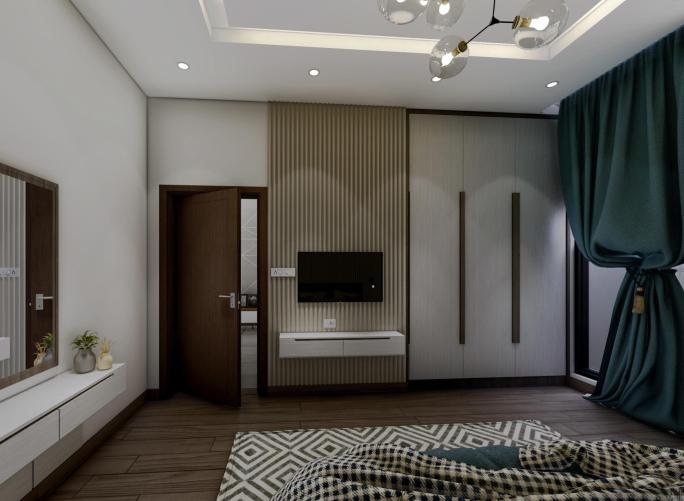 Bedroom interior - Bodla Homes Sector V DHA Multan