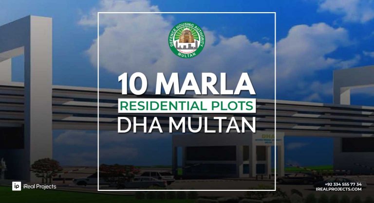 10 marla plots in DHA Multan