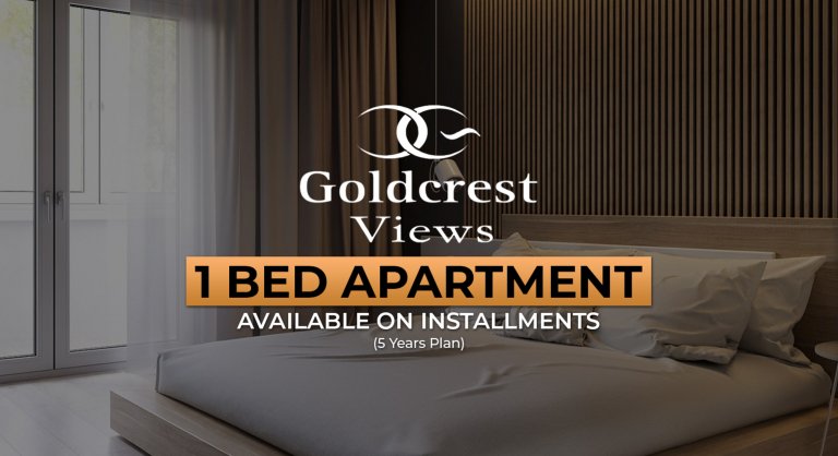 Apartment on installments in Goldcrest Views