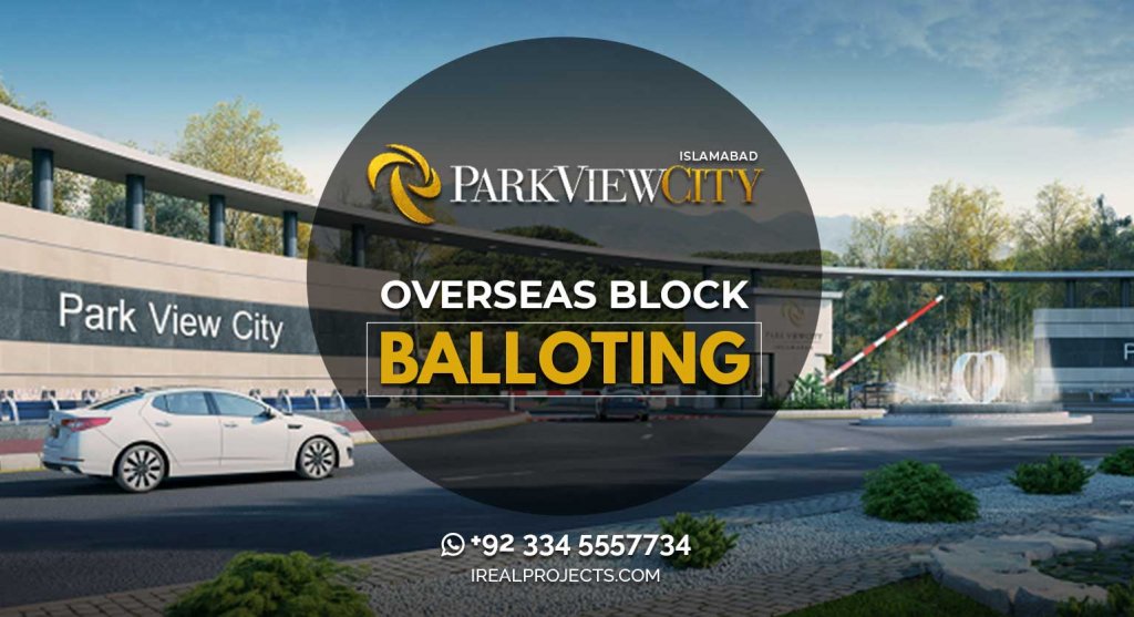Balloting in Park View City – Overseas Block
