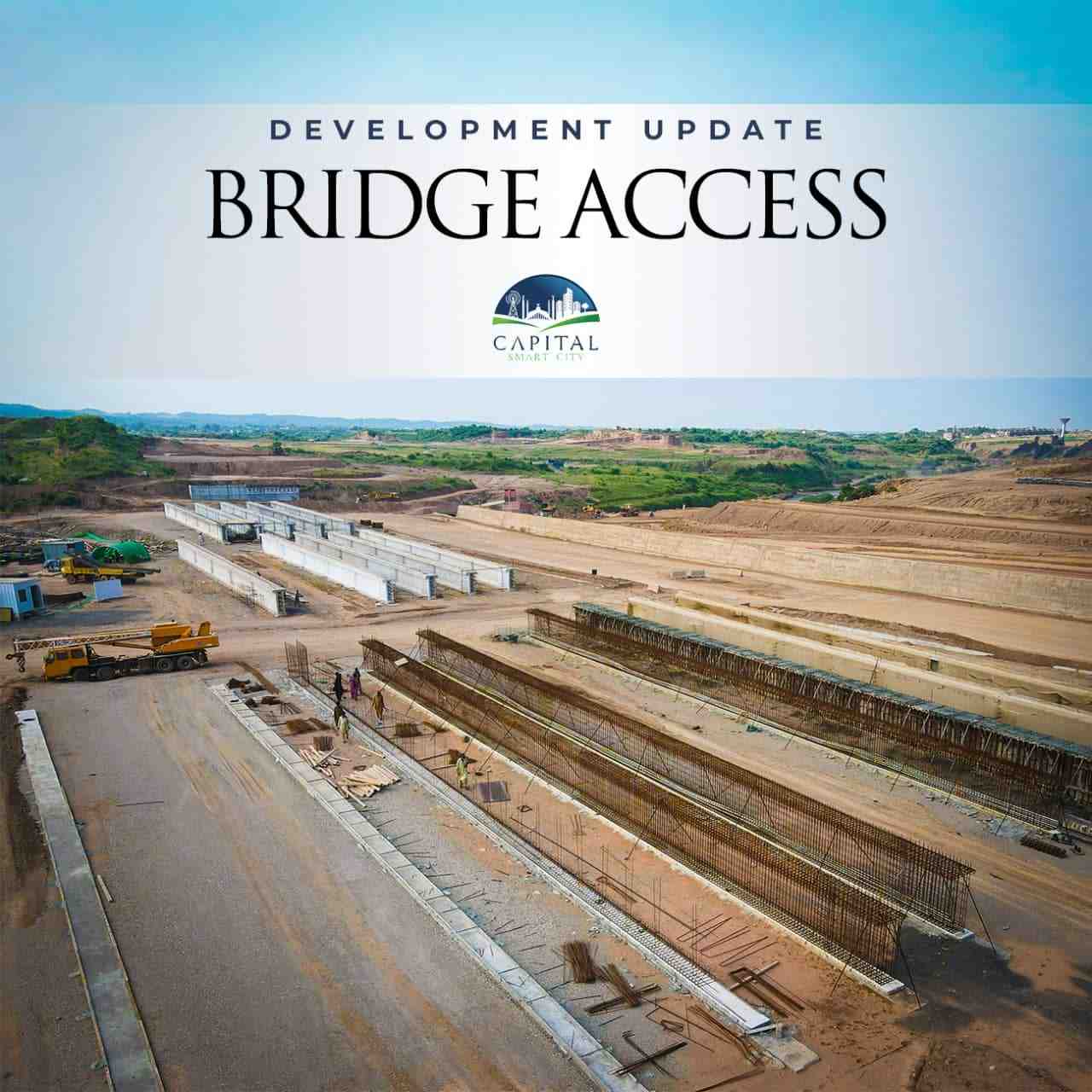 construction of bridge access - capital smart city development