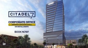 Offices available facing Centaurus in Citadel 7 Islamabad