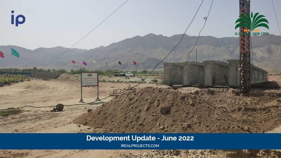 development in progress at D I Khan New City