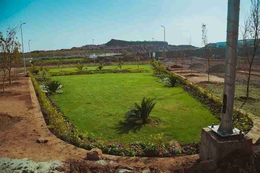 park view city islamabad-children park in residential area