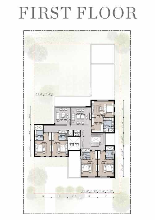 4 Kanal- Floor plan(planB ) first floor