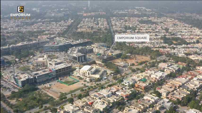 Emporium Square - Location in I-8 Markaz Islamabad