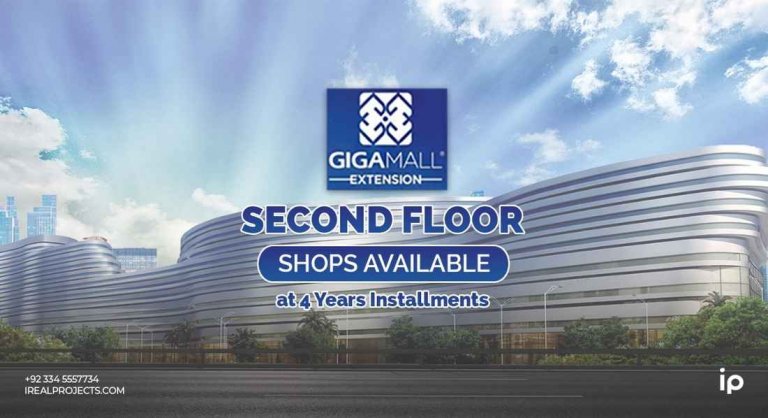 Second Floor Shops Available for Sale in Giga Mall Extension