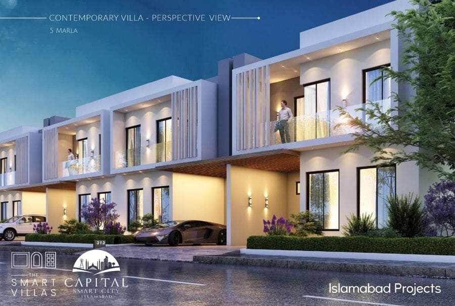 contemporary style - smart villa - 5 marla