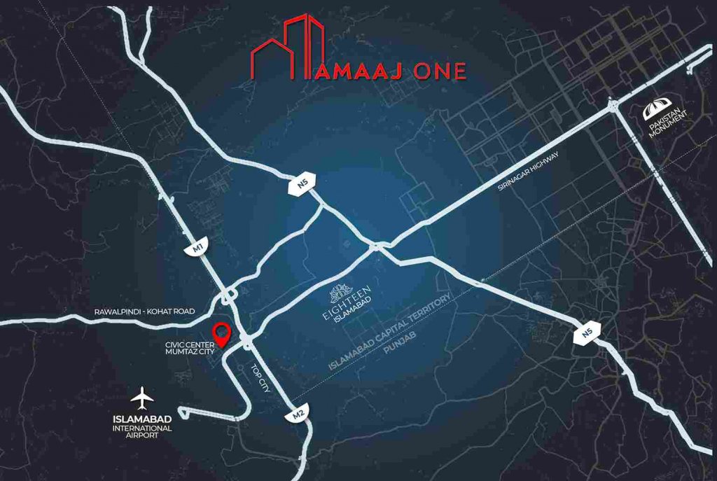 Amaaj One Location on Map