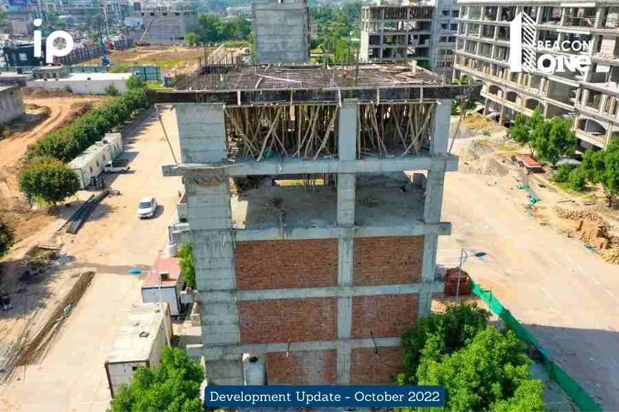 Beacon One - grey structure complete -Development Update - October 2022