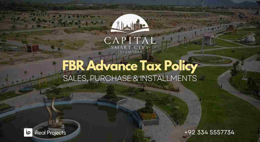 FBR Advance Tax Policy - Capital Smart City
