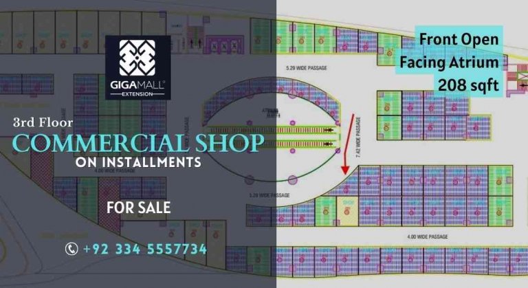 Giga mall extension - 3rd floor Shop available