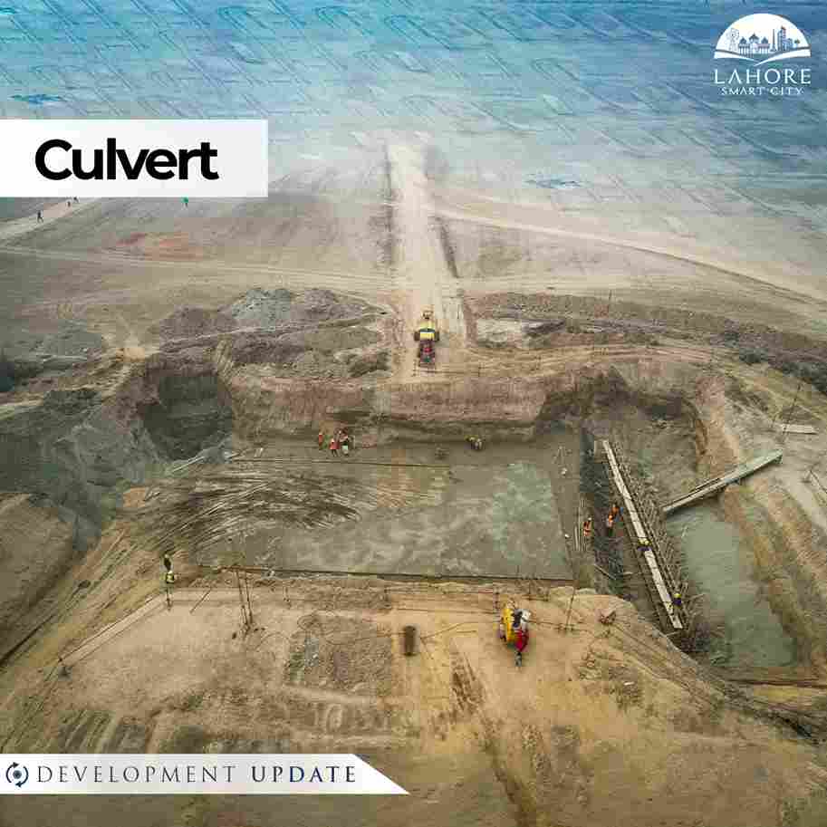 culvert - development update - Lahore Smart City