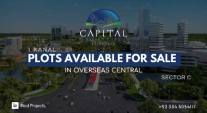 1 kanal plots in overseas central capital smart city