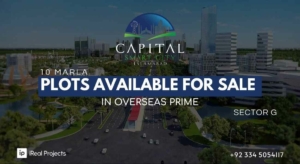 10 marla plots in overseas prime block capital smart city