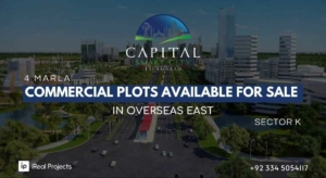 4 marla COMMERCIAL Plots Available for Sale in capital smart city