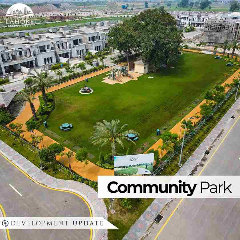 community park - development update - Lahore Smart City