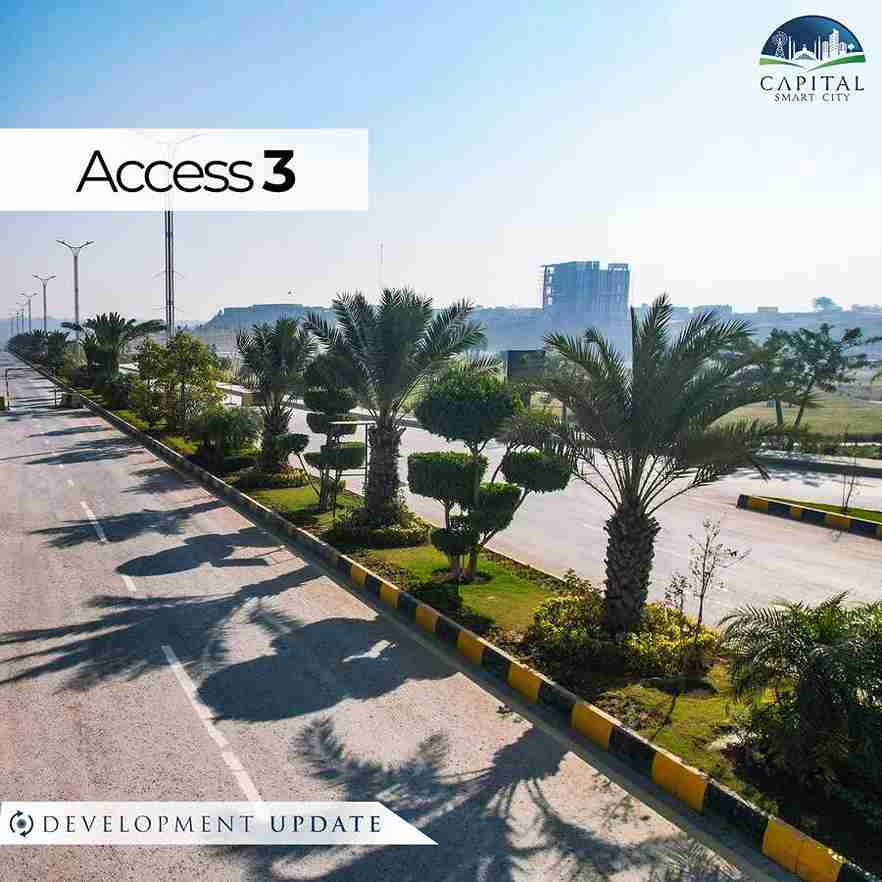 access 3 road - development update - Capital Smart City