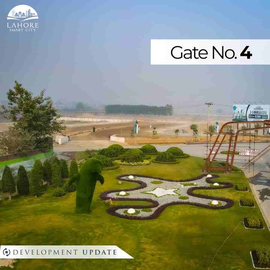 gate no. 4 - development update - Lahore Smart City