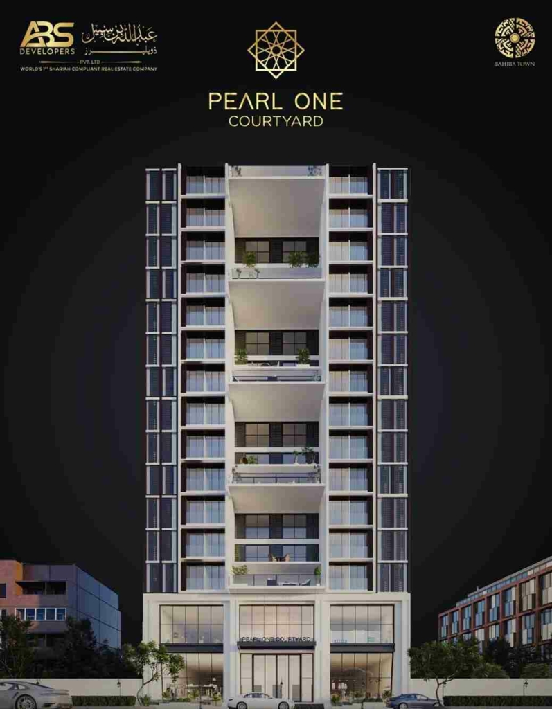 pearl one courtyard - new poject in bahria town lahore