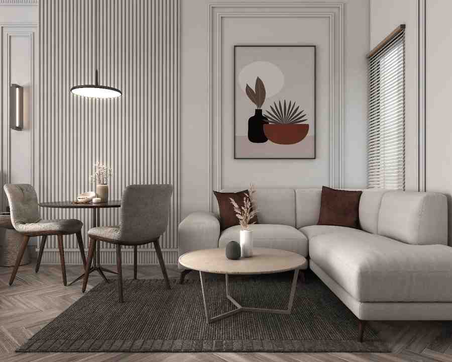 Eden Grove DHA phase 1 - apartment lounge interior