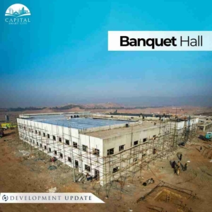 banquet hall - development update - Capital Smart City