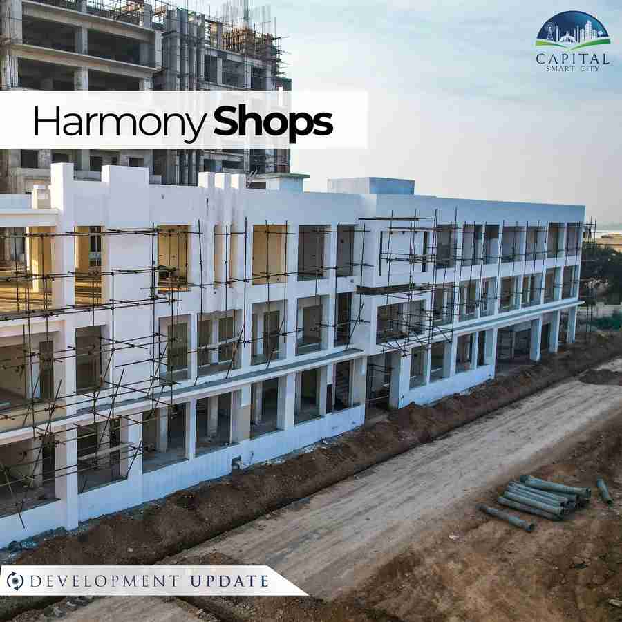 harmony shops - development update - Capital Smart City