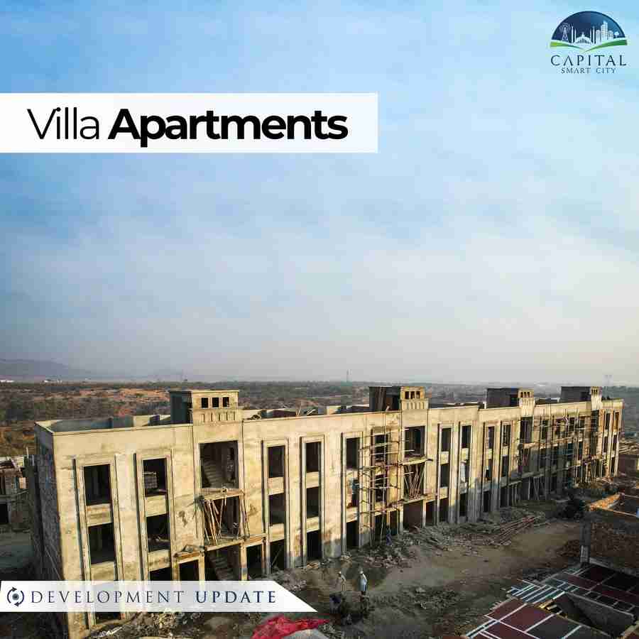 villa apartments - development update - Capital Smart City