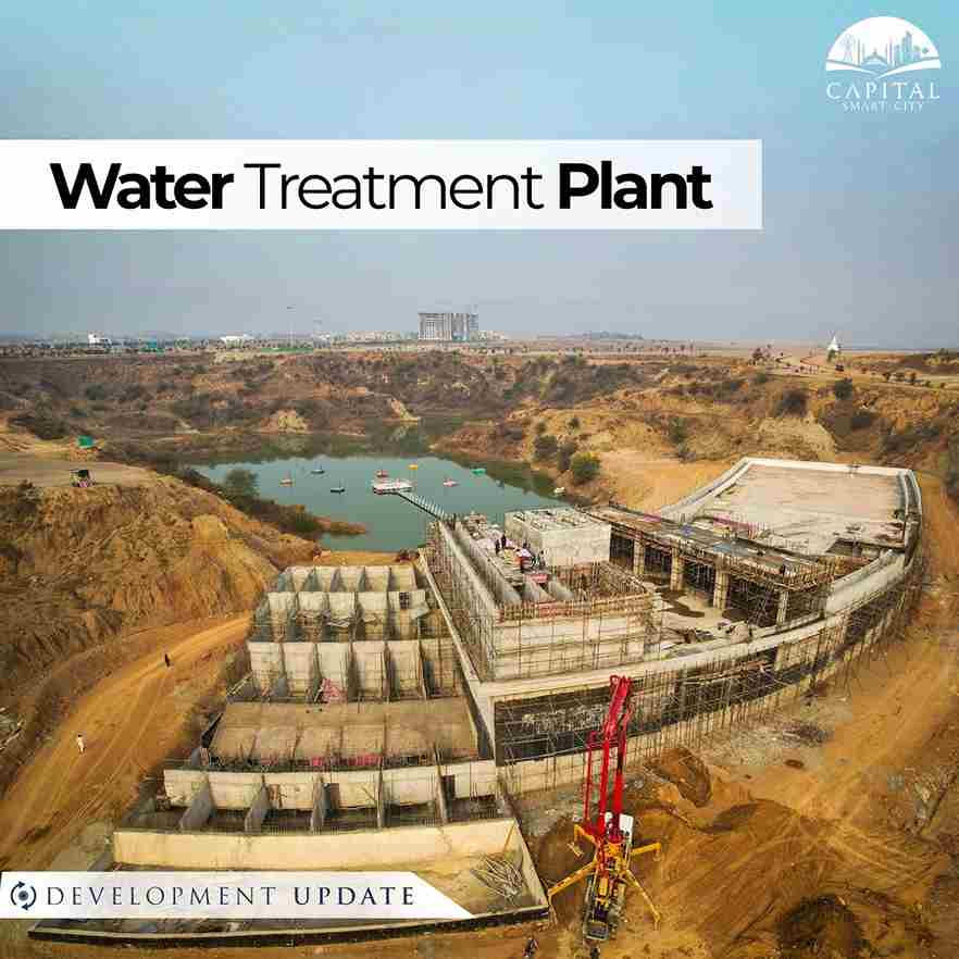 water treatment plant - development update - Capital Smart City